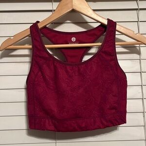 Comfortable Athleisure Sporty Workout Exercise Racerback Sports Bra